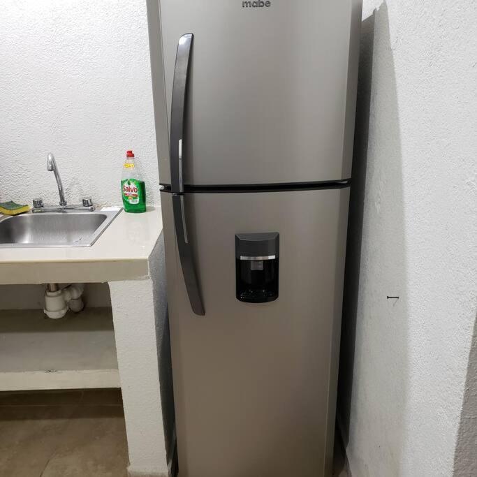 Departamento Comodo Centrico Tv Ac Wifi Cocina Parking, Letra C Ciudad Valles Kültér fotó
