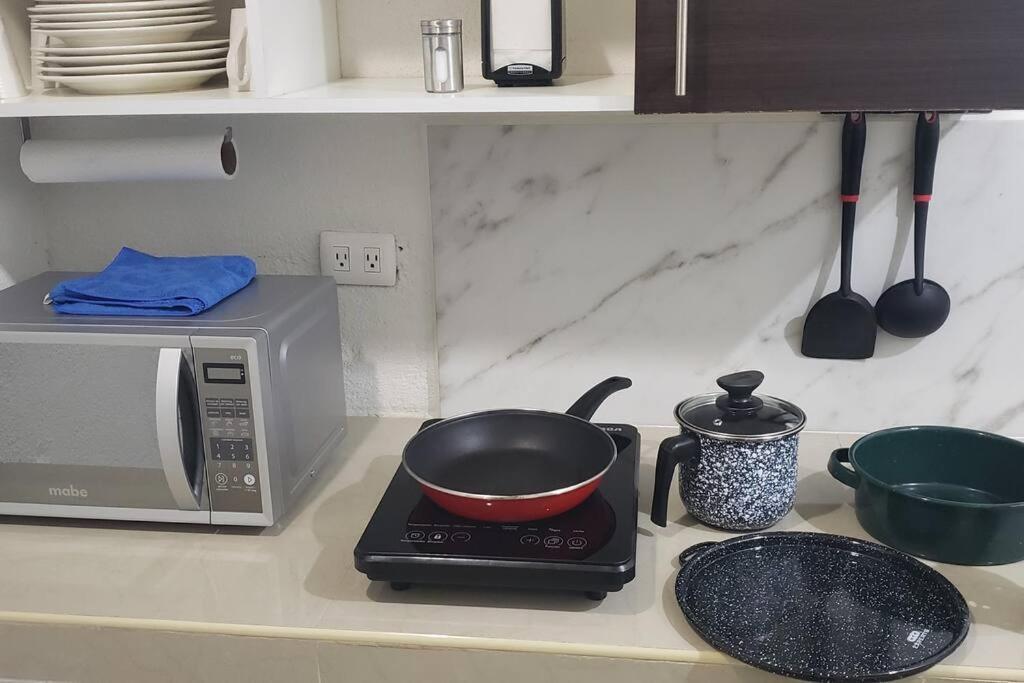 Departamento Comodo Centrico Tv Ac Wifi Cocina Parking, Letra C Ciudad Valles Kültér fotó