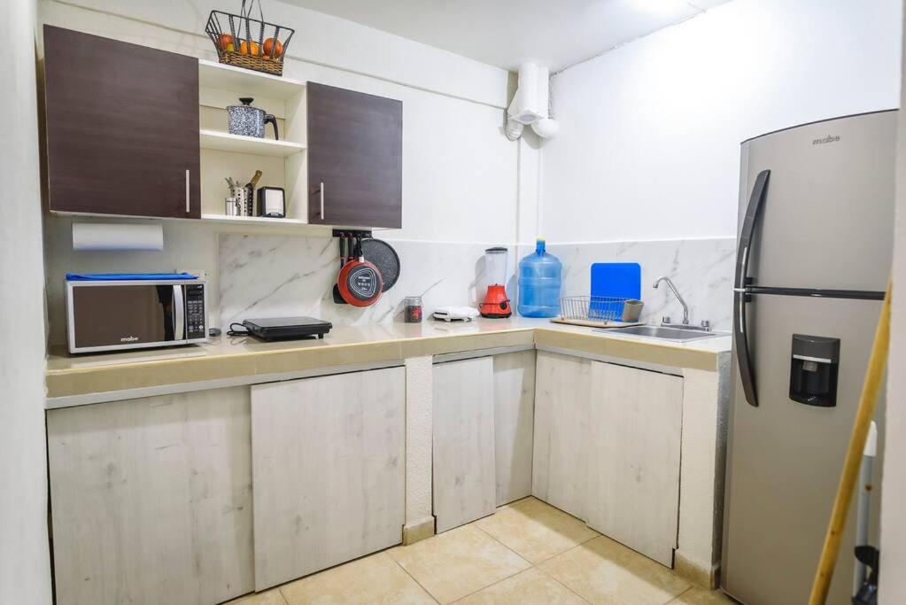 Departamento Comodo Centrico Tv Ac Wifi Cocina Parking, Letra C Ciudad Valles Kültér fotó