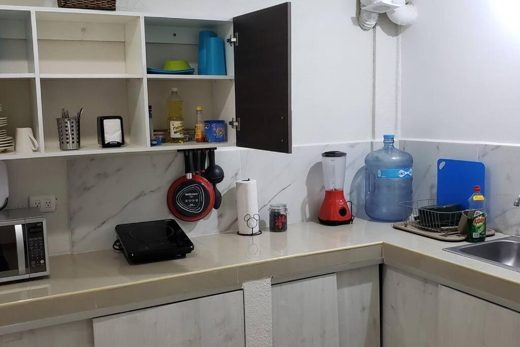 Departamento Comodo Centrico Tv Ac Wifi Cocina Parking, Letra C Ciudad Valles Kültér fotó