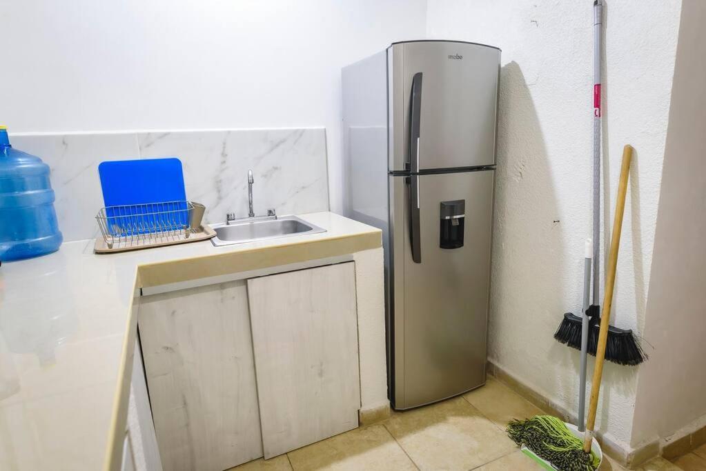 Departamento Comodo Centrico Tv Ac Wifi Cocina Parking, Letra C Ciudad Valles Kültér fotó