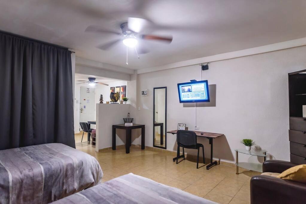 Departamento Comodo Centrico Tv Ac Wifi Cocina Parking, Letra C Ciudad Valles Kültér fotó