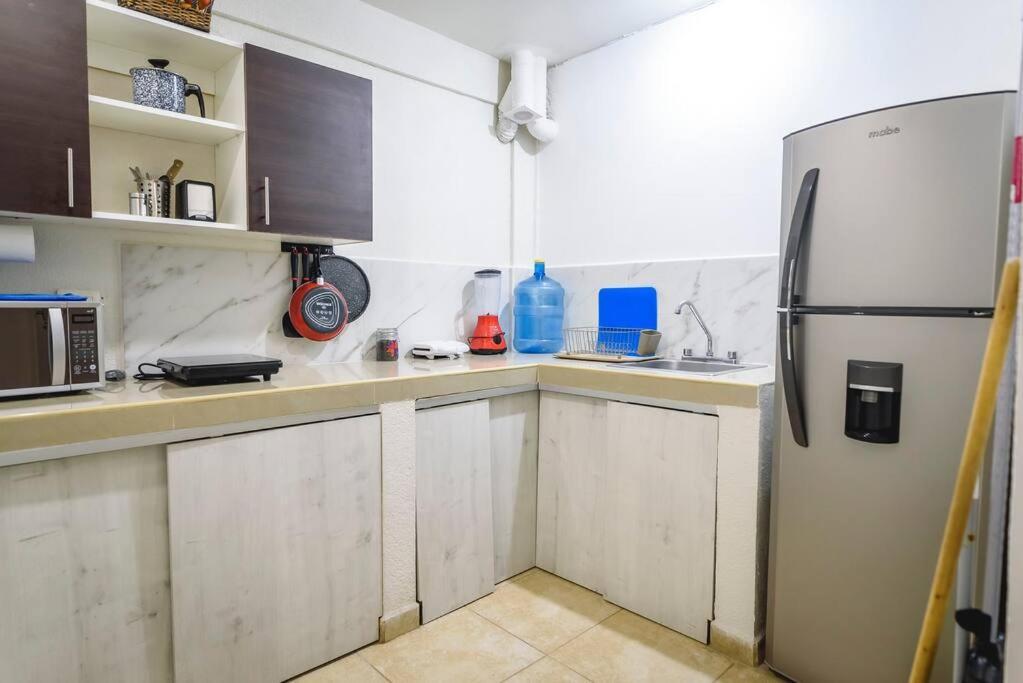 Departamento Comodo Centrico Tv Ac Wifi Cocina Parking, Letra C Ciudad Valles Kültér fotó